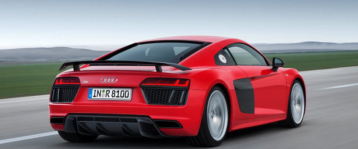 Red Audi R8