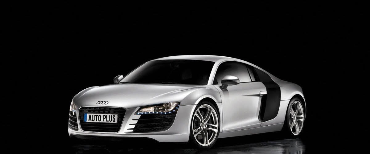 Silver Audi R8